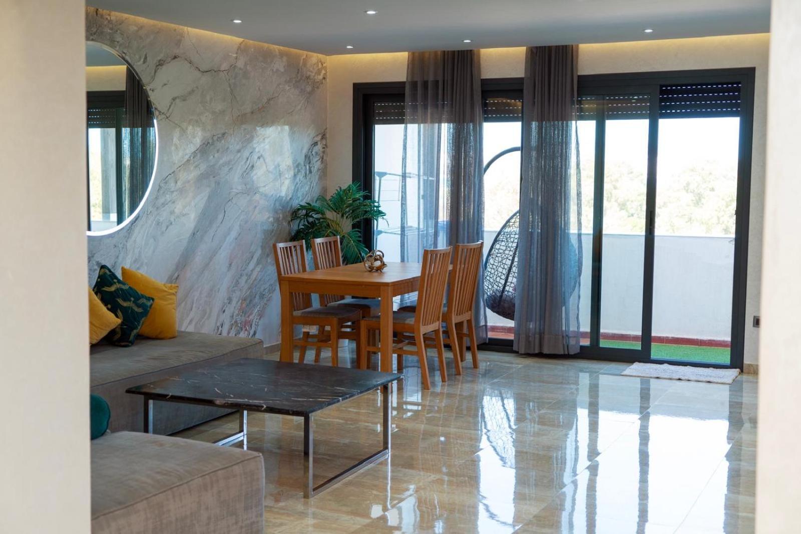 Luxury 3 Bedroom Panoramic Views In Hotspot With Fibre Optic Wifi And Netflix Tanger Eksteriør billede