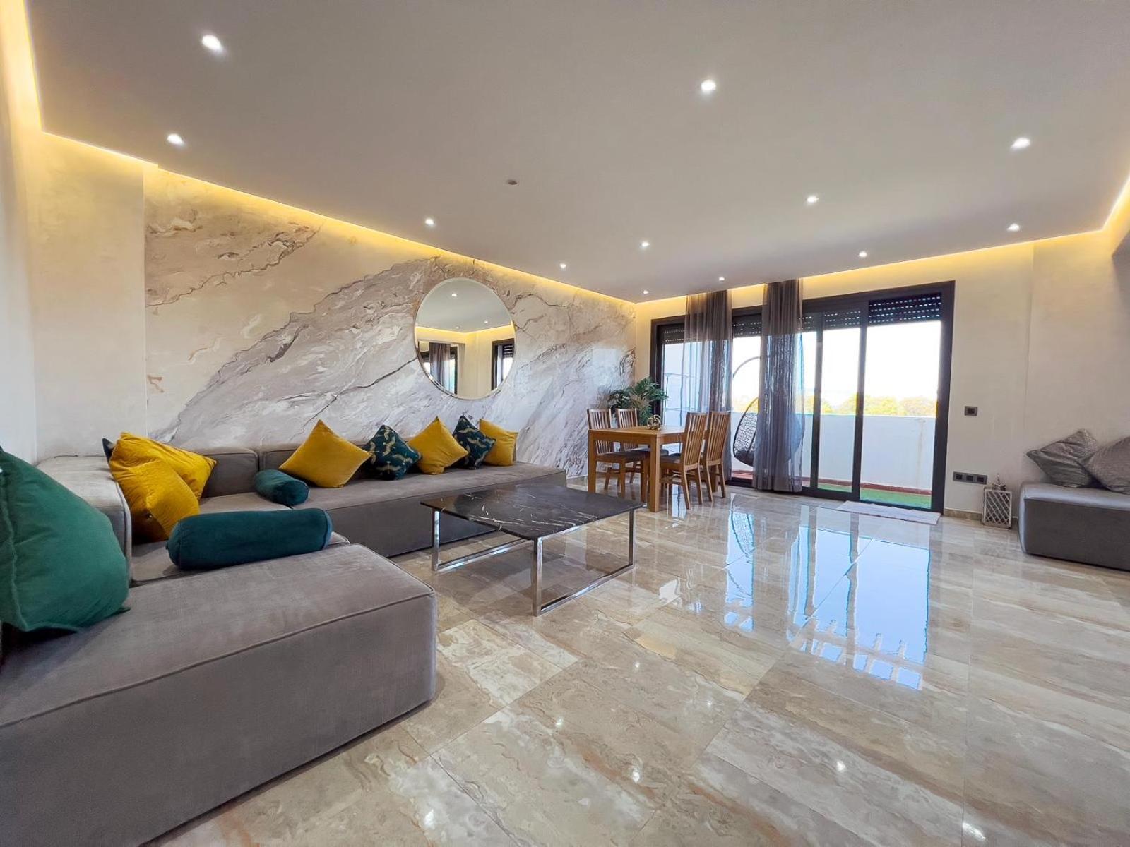Luxury 3 Bedroom Panoramic Views In Hotspot With Fibre Optic Wifi And Netflix Tanger Eksteriør billede